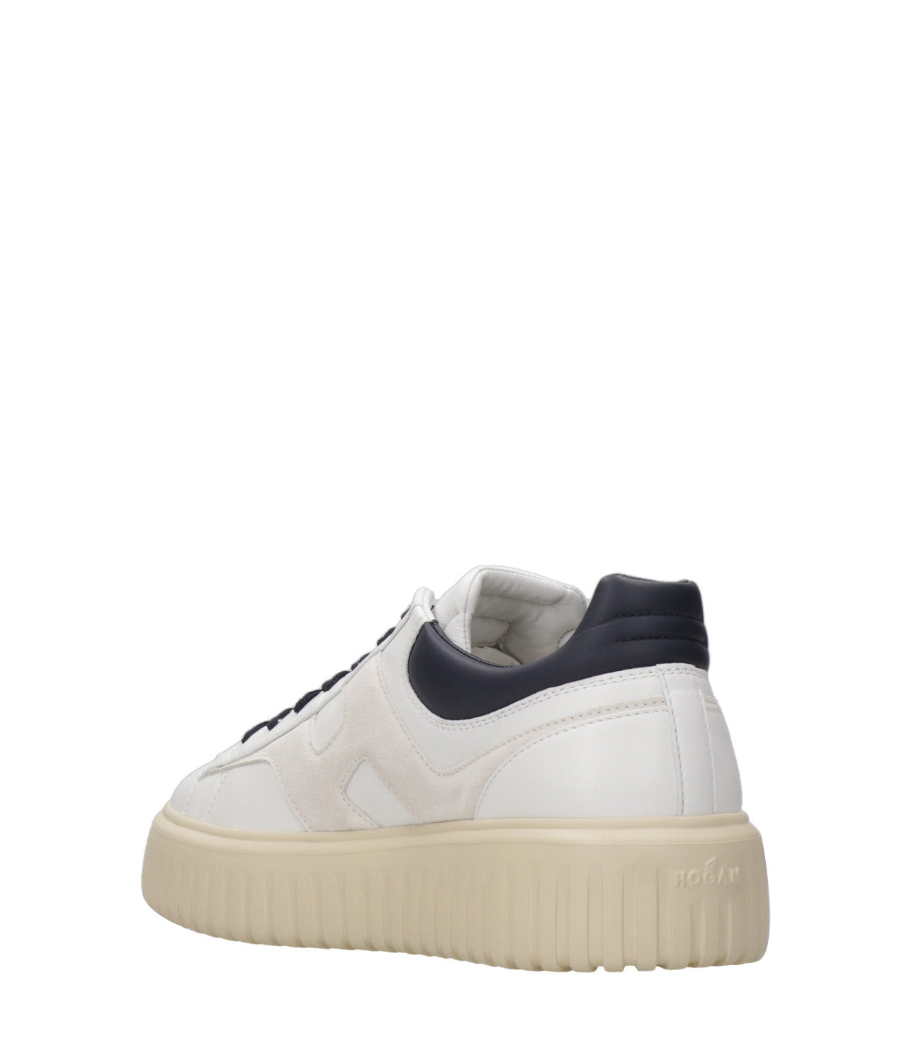 Hogan | Sneakers H-Stripes Bianco e Blu navy