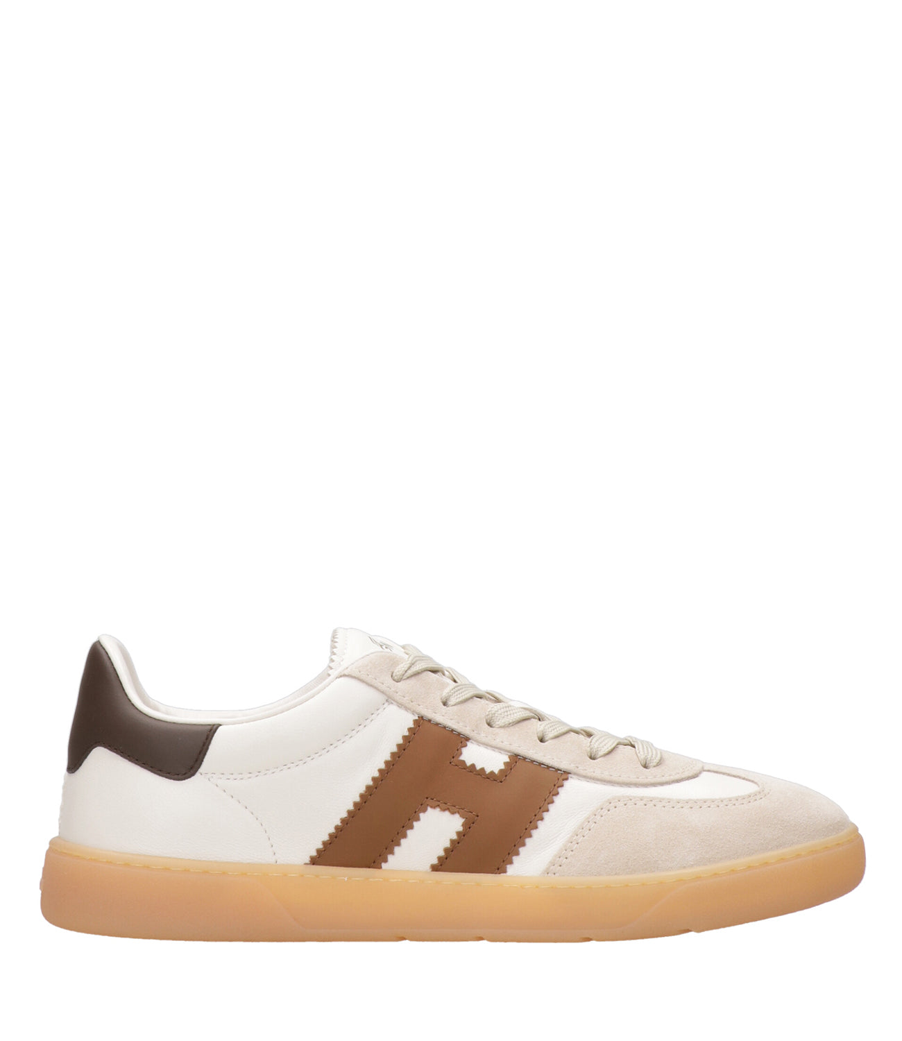 Sneakers Avorio+Nocciola