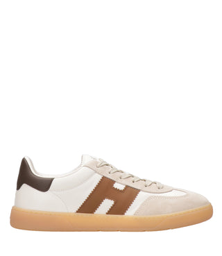 Sneakers Avorio+Nocciola