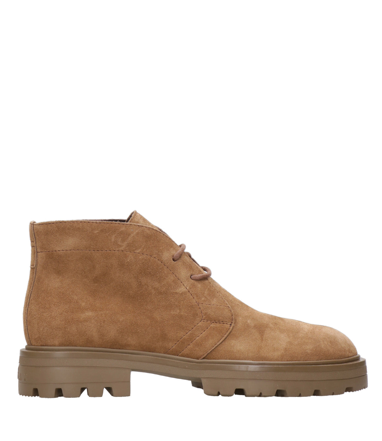 Hogan | Sneakers H673 Allacciato H Marrone chiaro