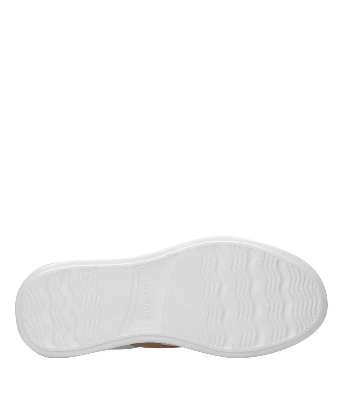 Hogan | Sneakers Rebel H564 Bianco e Caramello