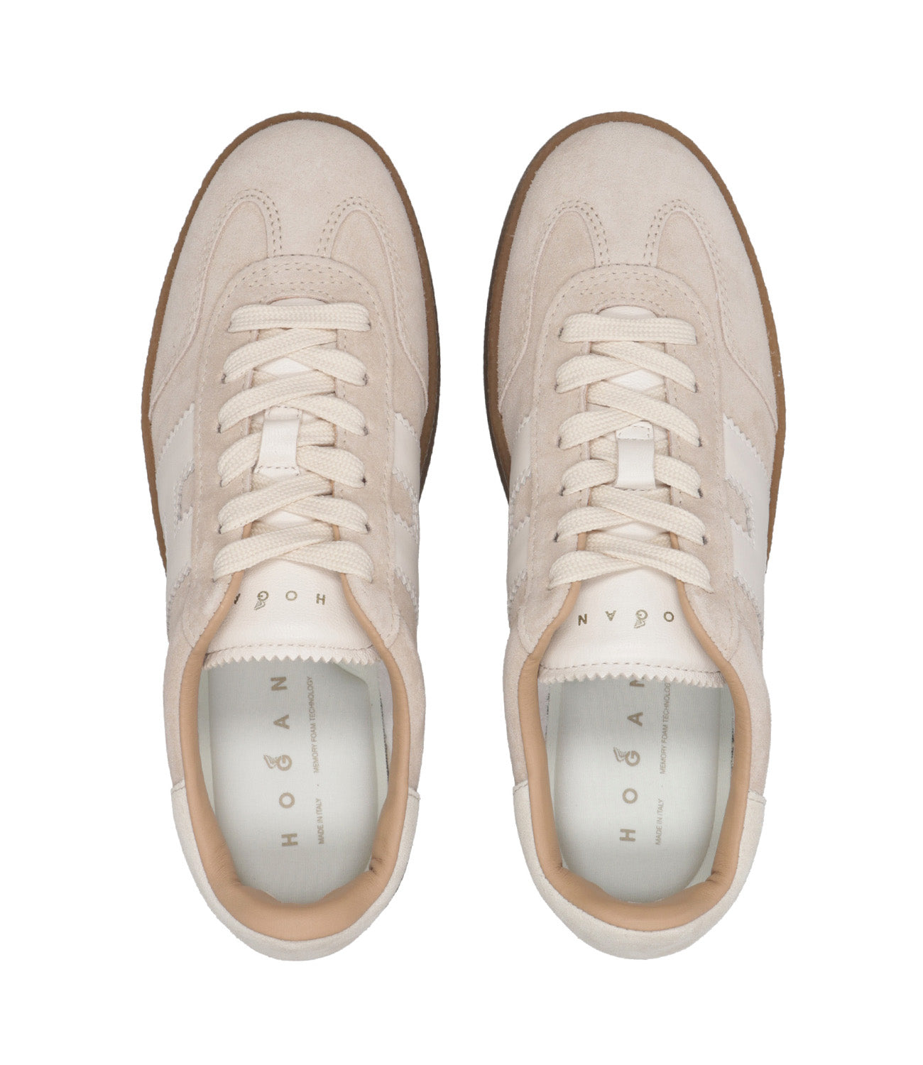Hogan | Sneakers H698 Allacciato H Beige