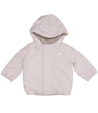K-Way Kids | Giubbotto Soft Touch Marmotta Rosa e Rosa antico