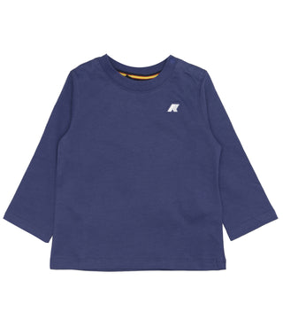 K-Way Kids | T-Shirt E. Elmette Peach Cobalto
