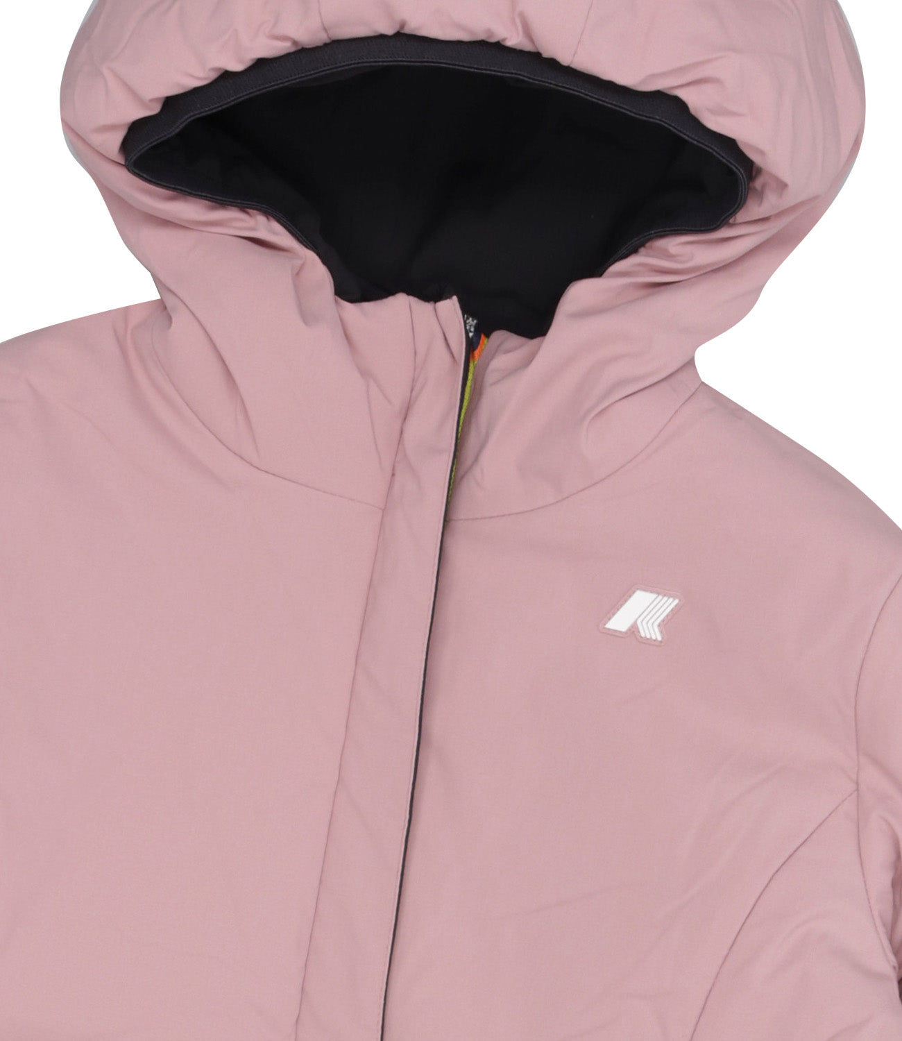 K-Way Kids | Giubbotto P. Lily St Warm Double Nero e Rosa