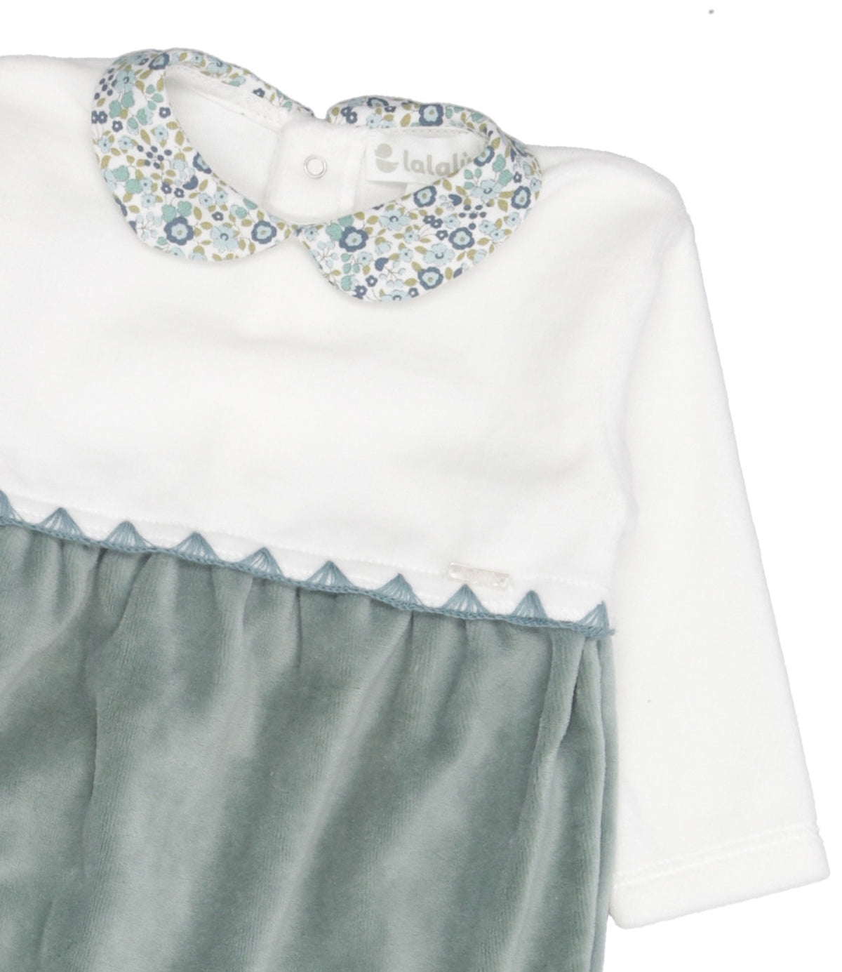 Lalalù | Tutina Verde Bianco