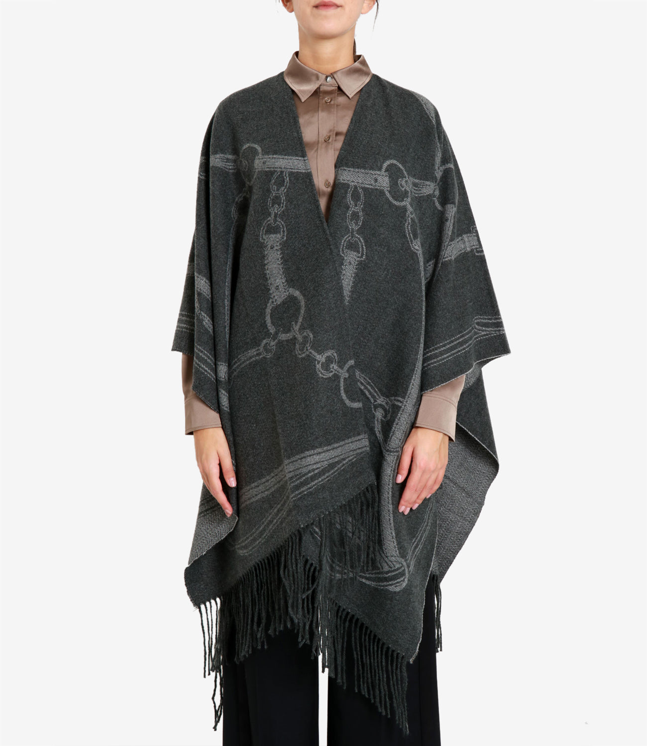 Lauren Ralph Lauren | Poncho Grigio