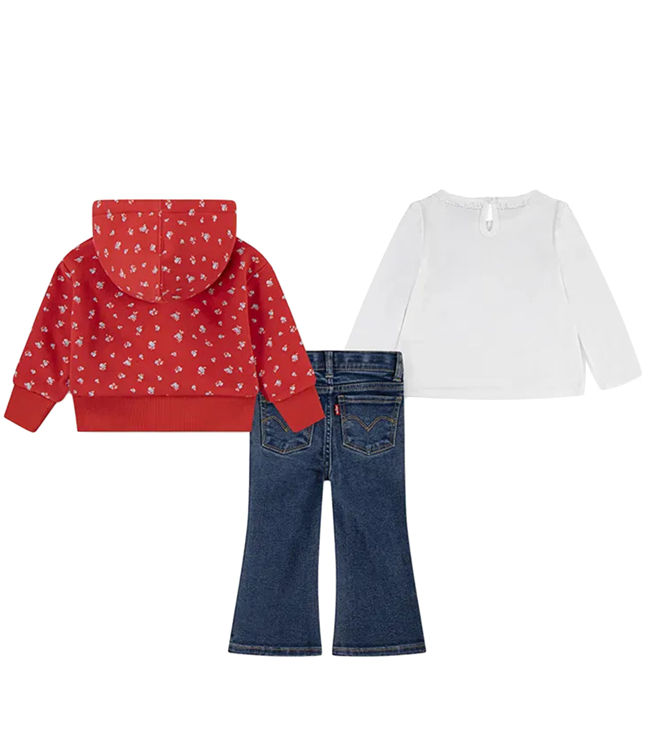 Levi's Kids | Set T-Shirt Pantalone Rosso Bianco