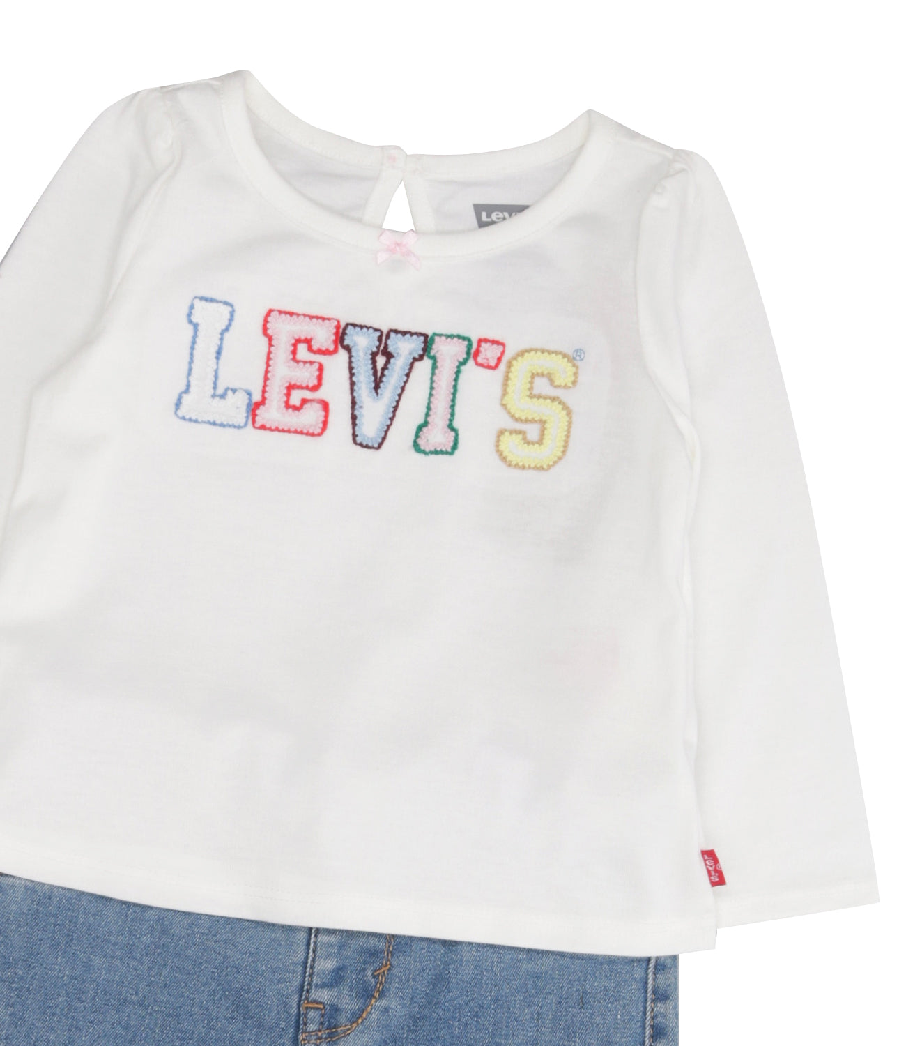 Levis Kids | Set T-Shirt Pantalone Bianco