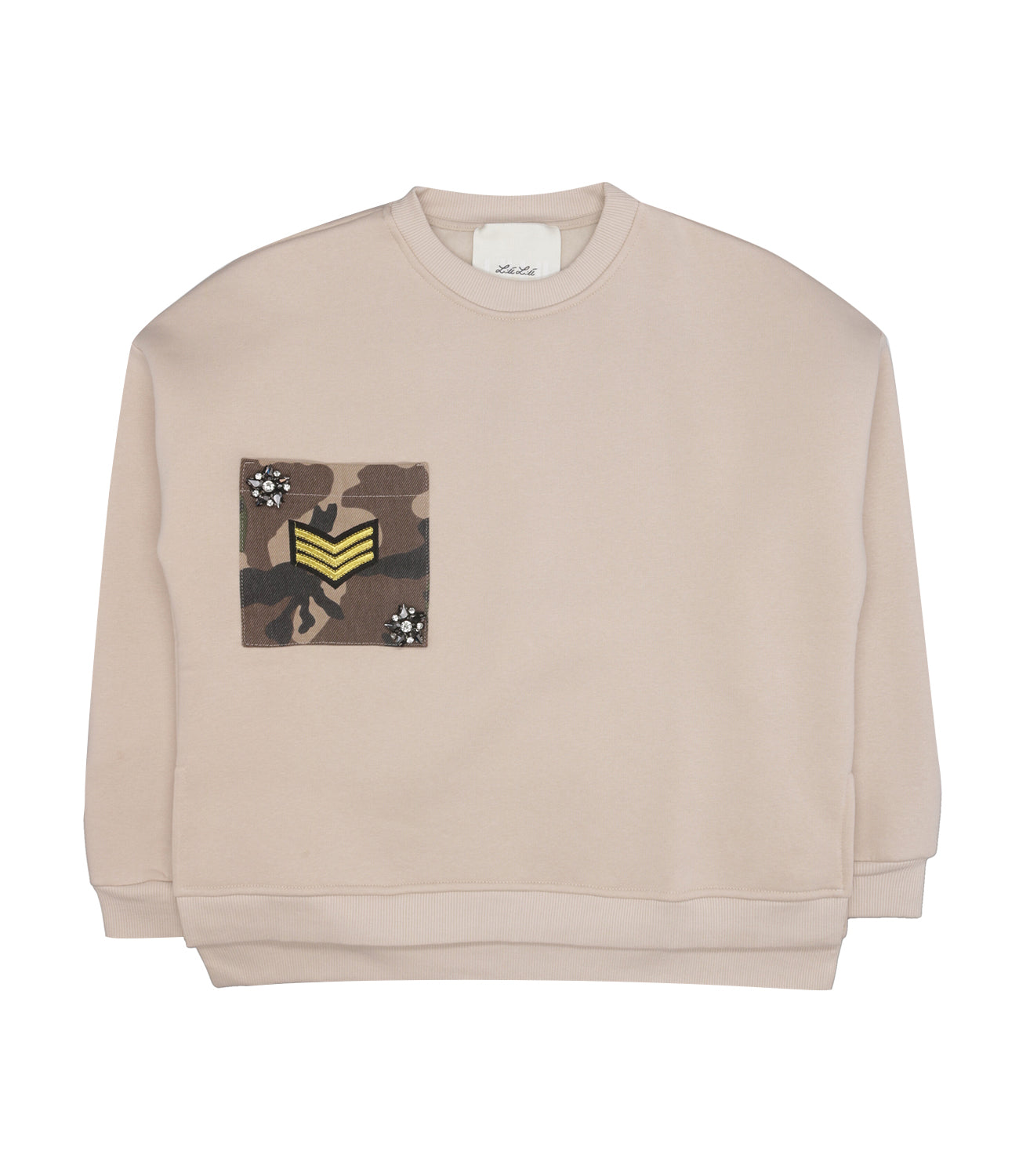 Lu Lu Girl | Felpa Beige