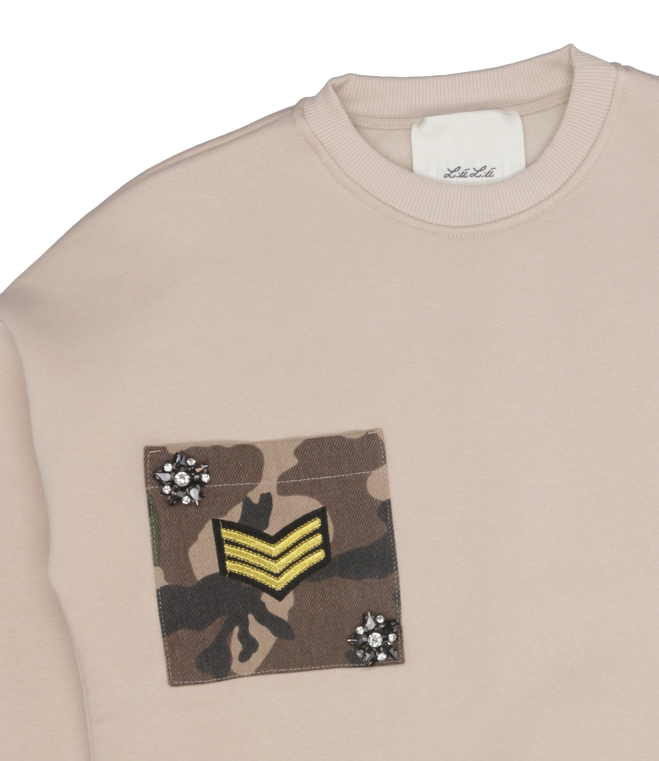Lu Lu Girl | Felpa Beige