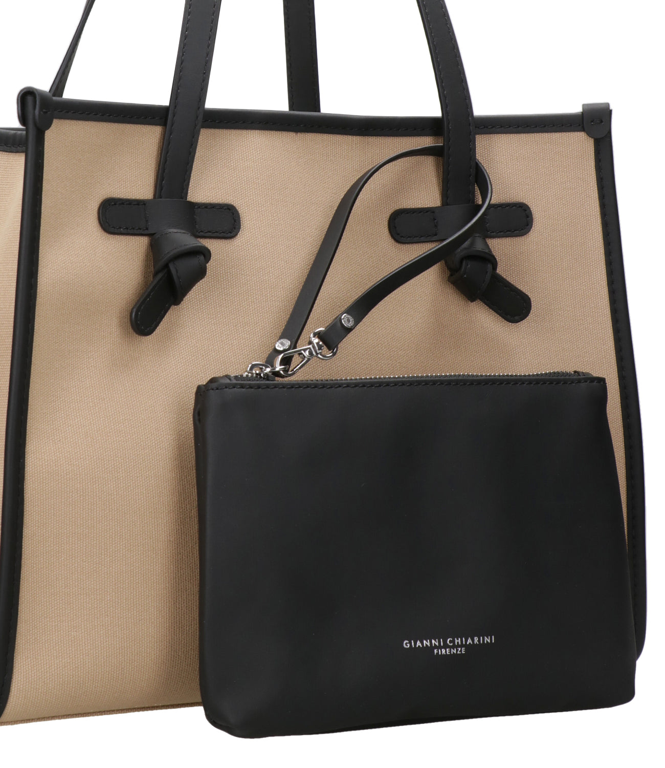 Marcella Club | Borsa a Spalla Corda e Nero