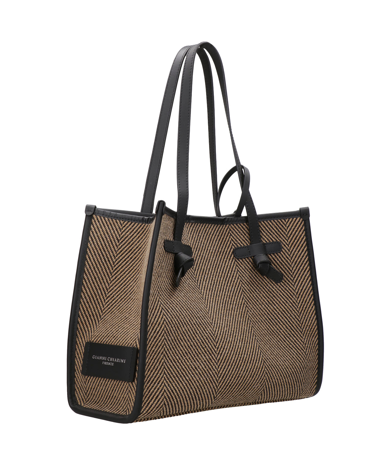 Marcella Club | Borsa a Spalla Tortora e Nero