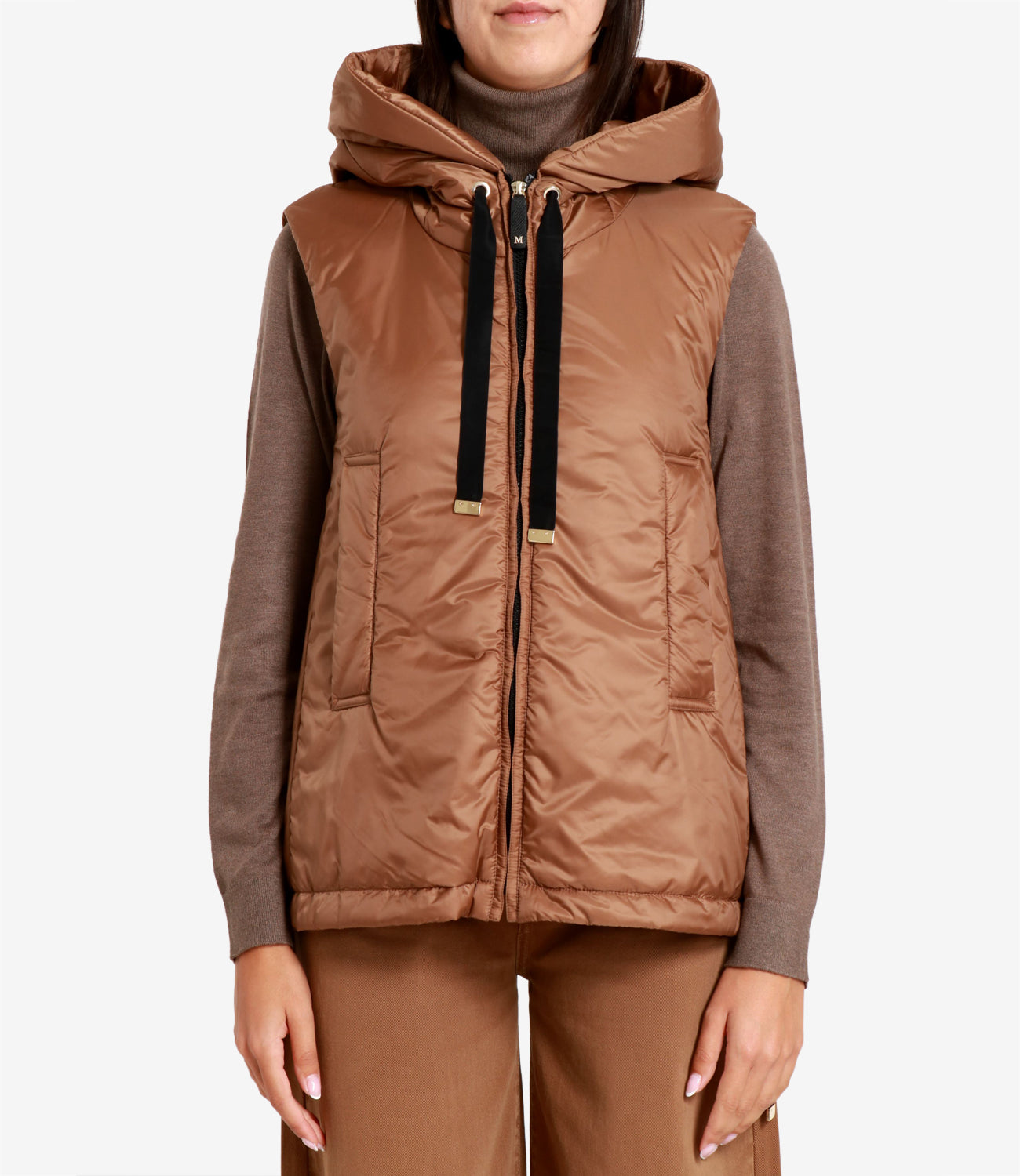 Max Mara The Cube | Gilet Greengo Caramello
