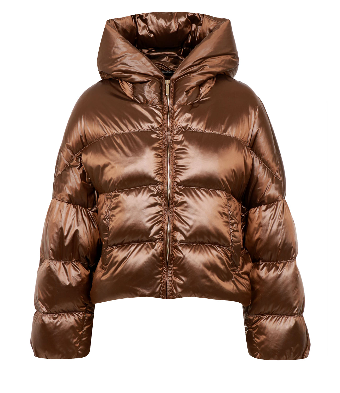 Max Mara The Cube | Piumino Spaceca Beige Oro