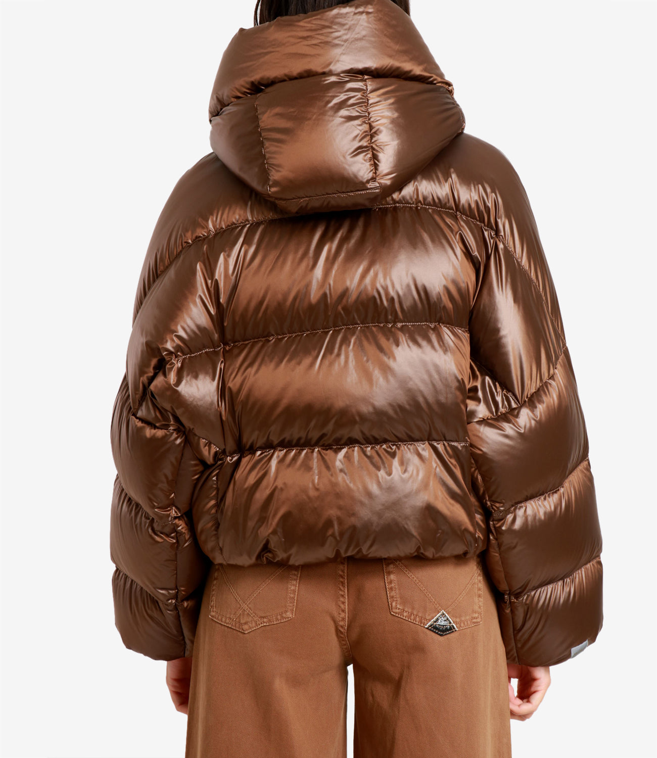 Max Mara The Cube | Piumino Spaceca Beige Oro