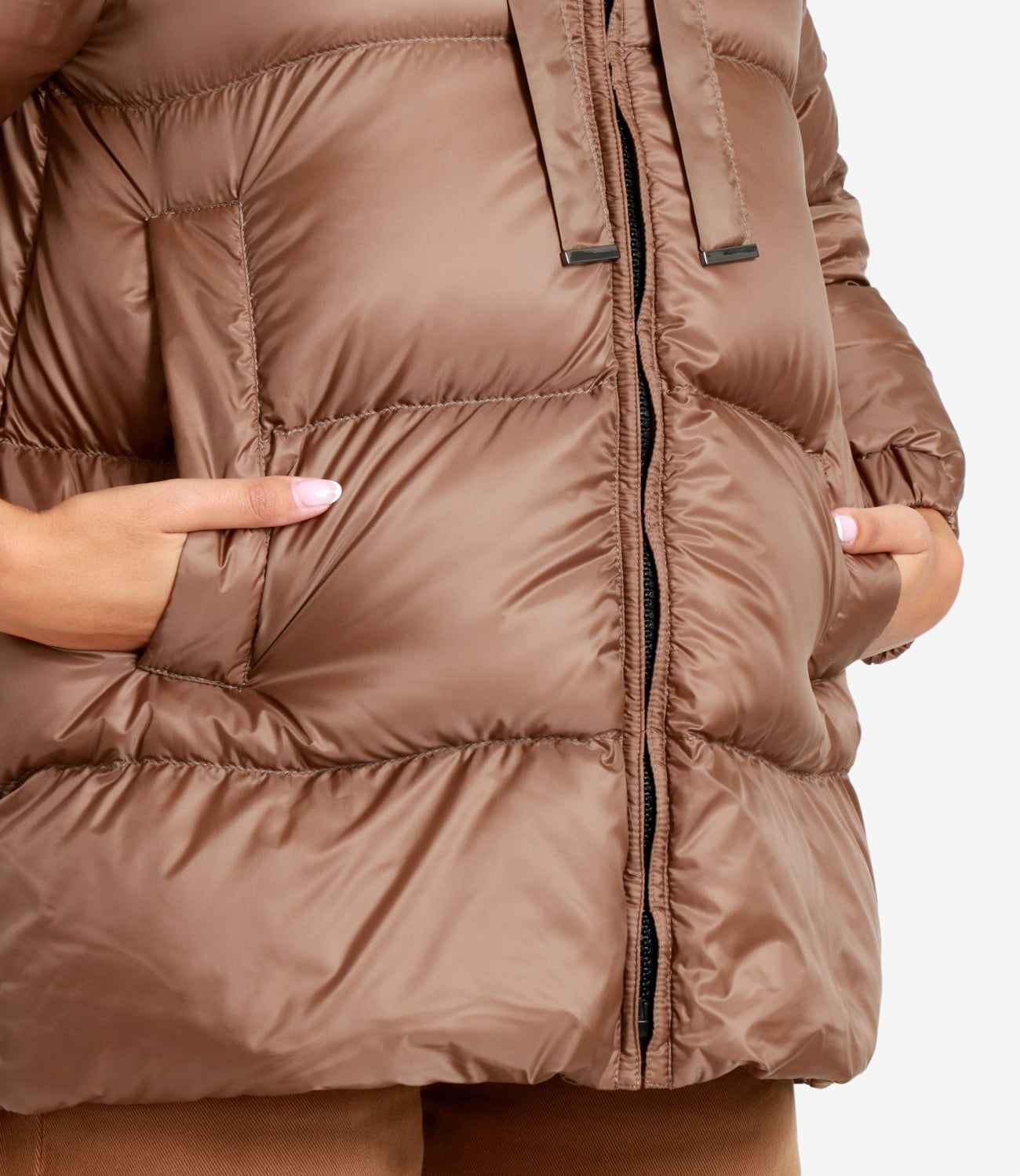 Max Mara The Cube | Piumino Seia Cammello