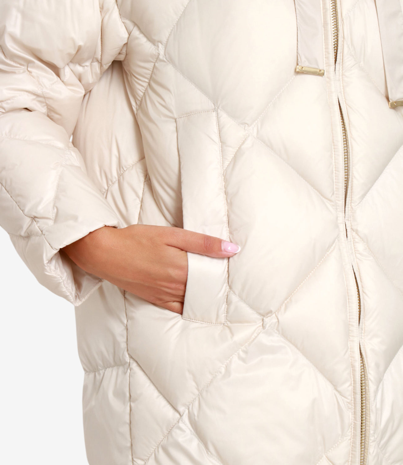 Max Mara The Cube | Piumino Trefe Latte