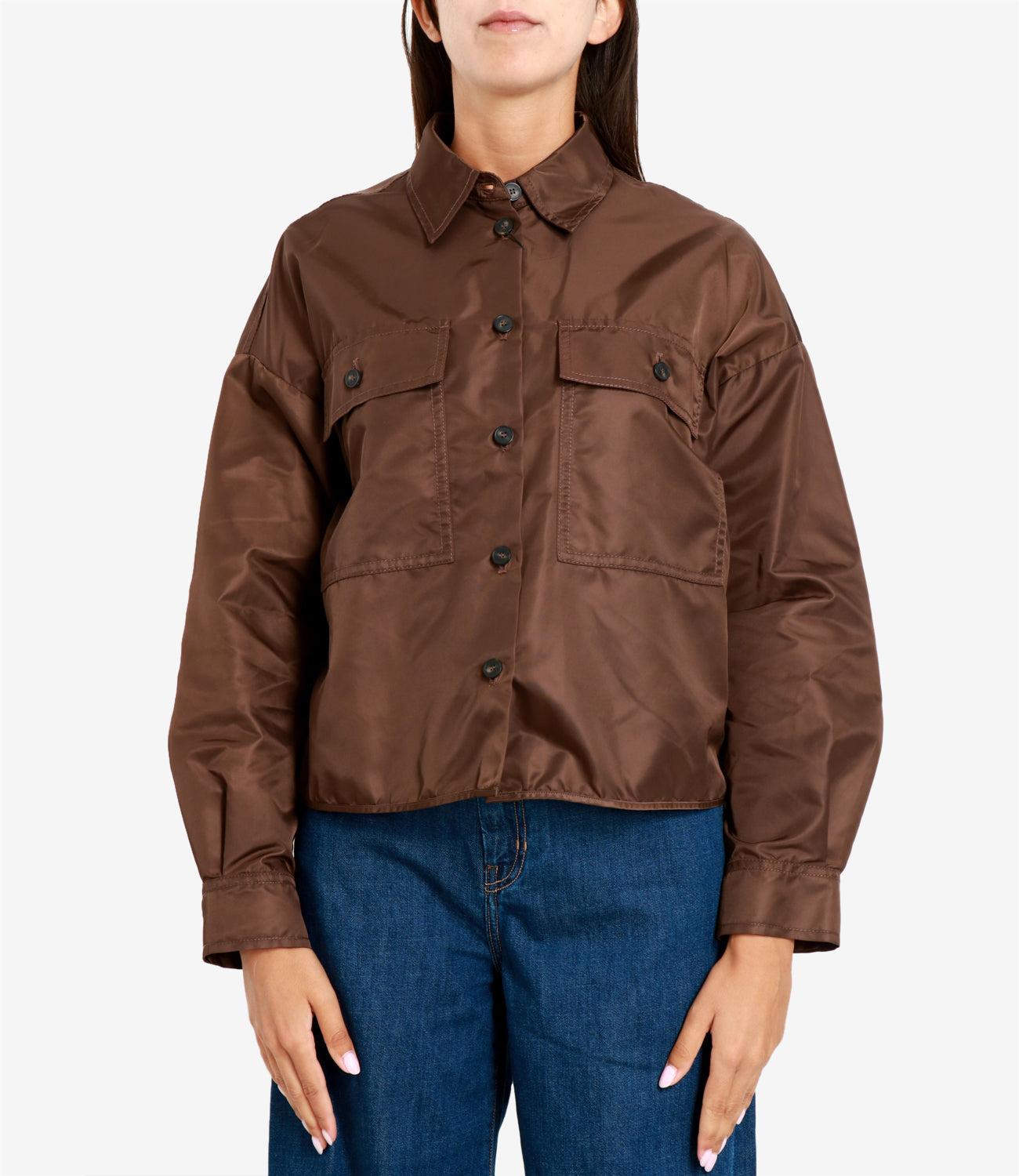 Max Mara Weekend | Impermeabile Vivetta Cioccolato