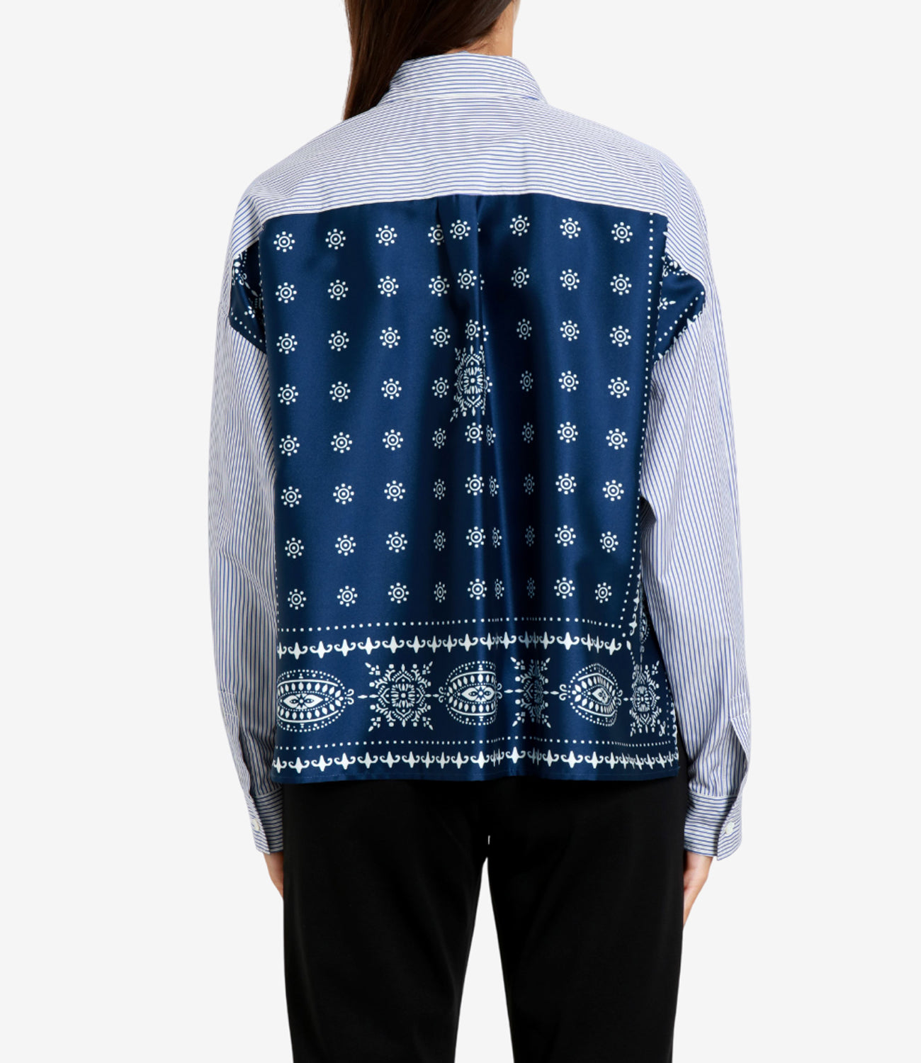 Max Mara Weekend | Camicia Doria Oceano e Bianco