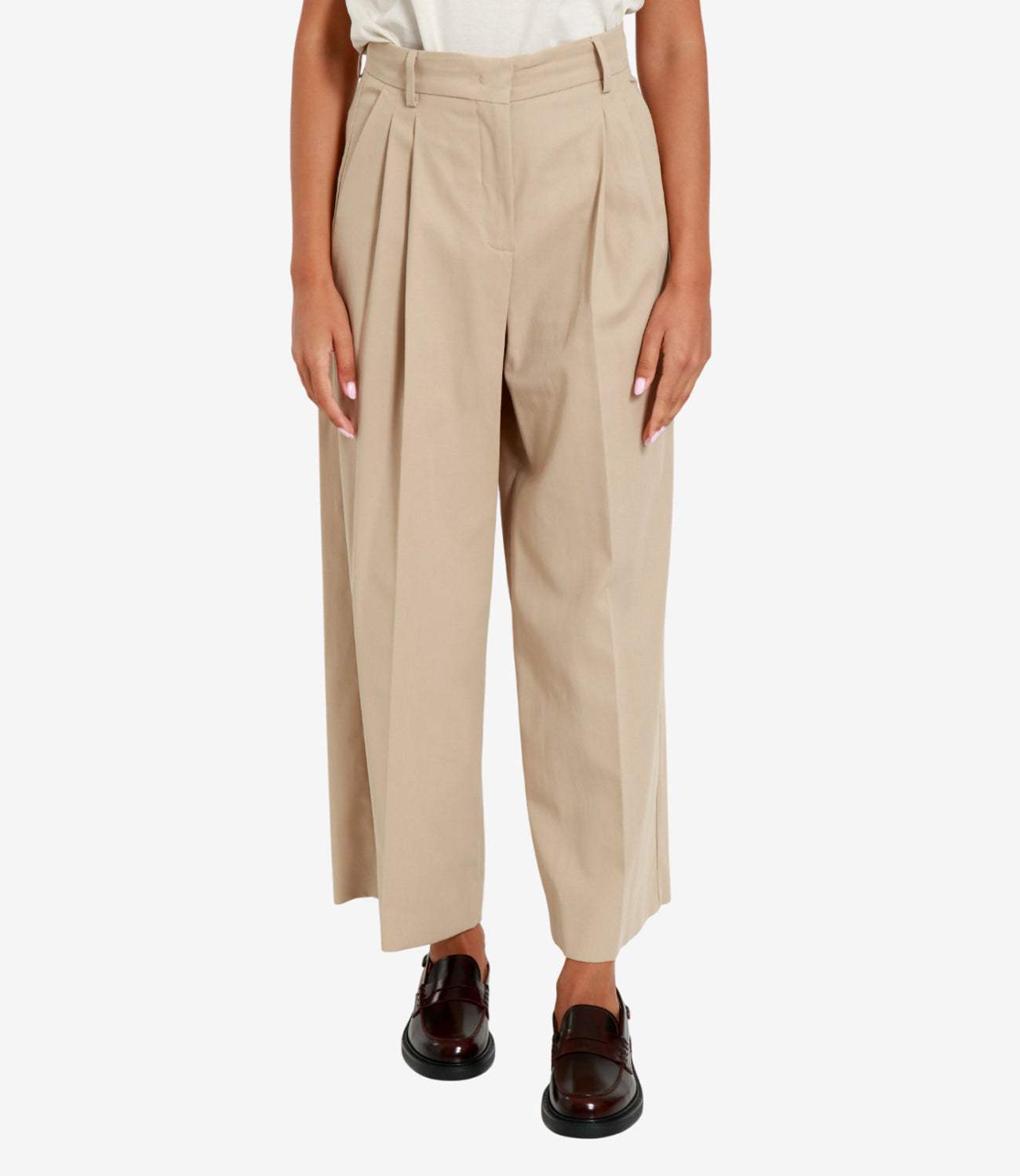 Max Mara Weekend | Pantalone Vettura Beige