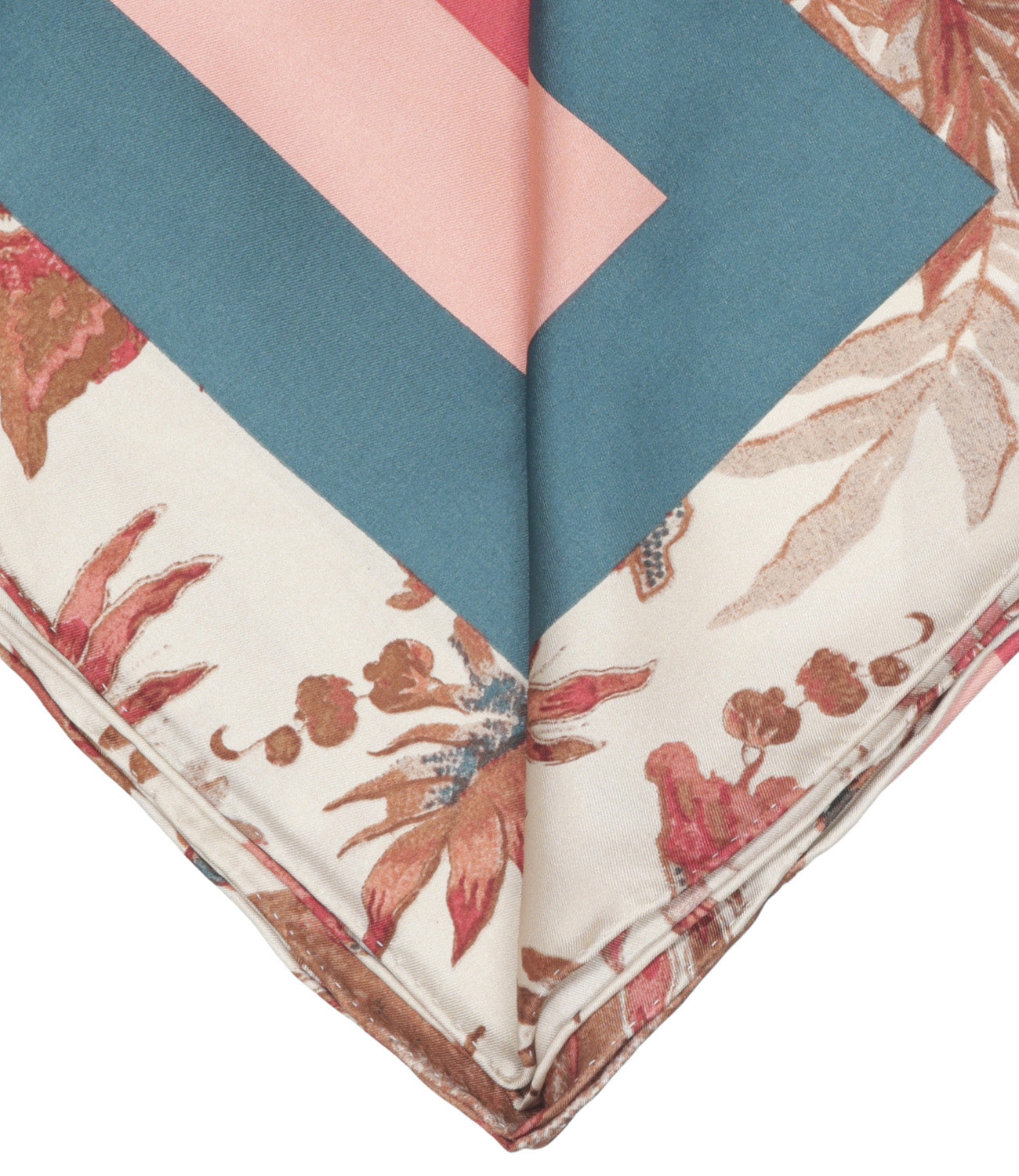 Max Mara Weekend | Foulard Onesto Avorio e Celeste