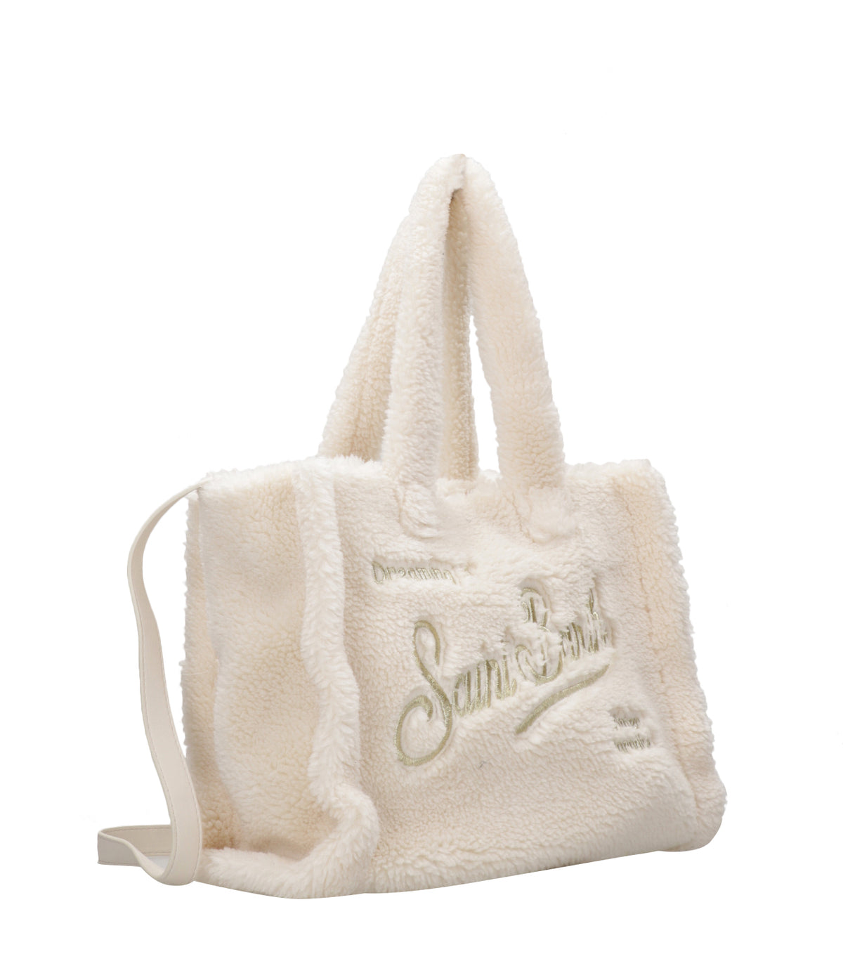MC2 Saint Barth | Borsa a Mano Colette Teddy Ecru