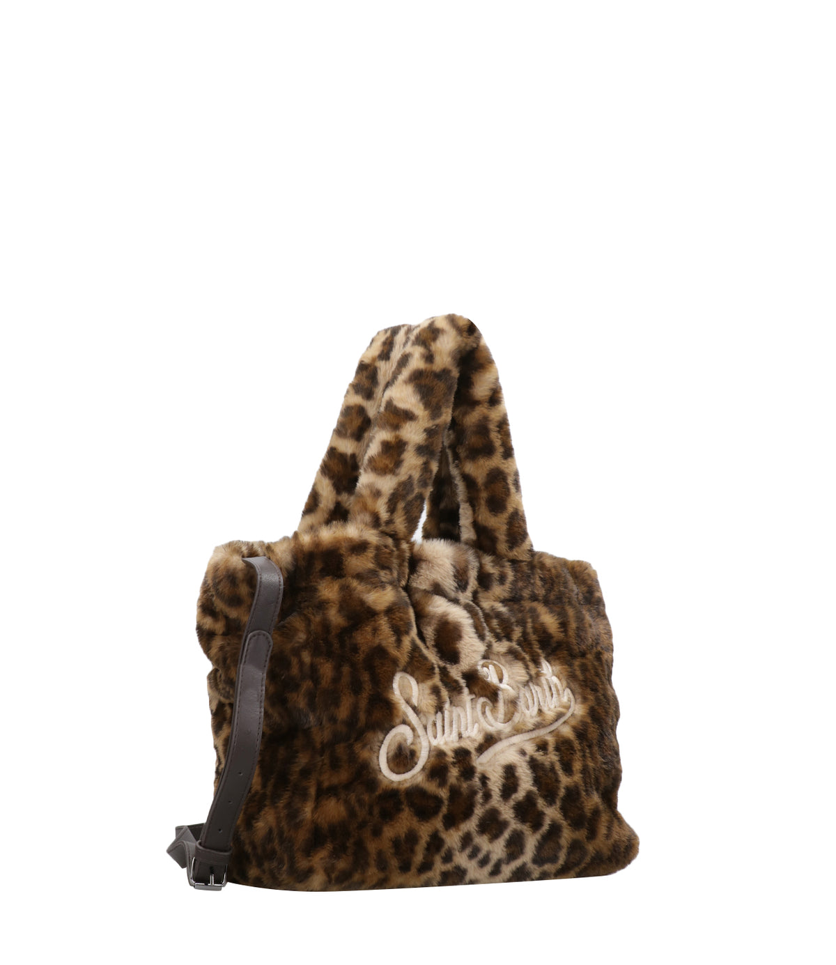 MC2 Saint Barth | Borsa a Mano Colette Soft Fur Leopardo