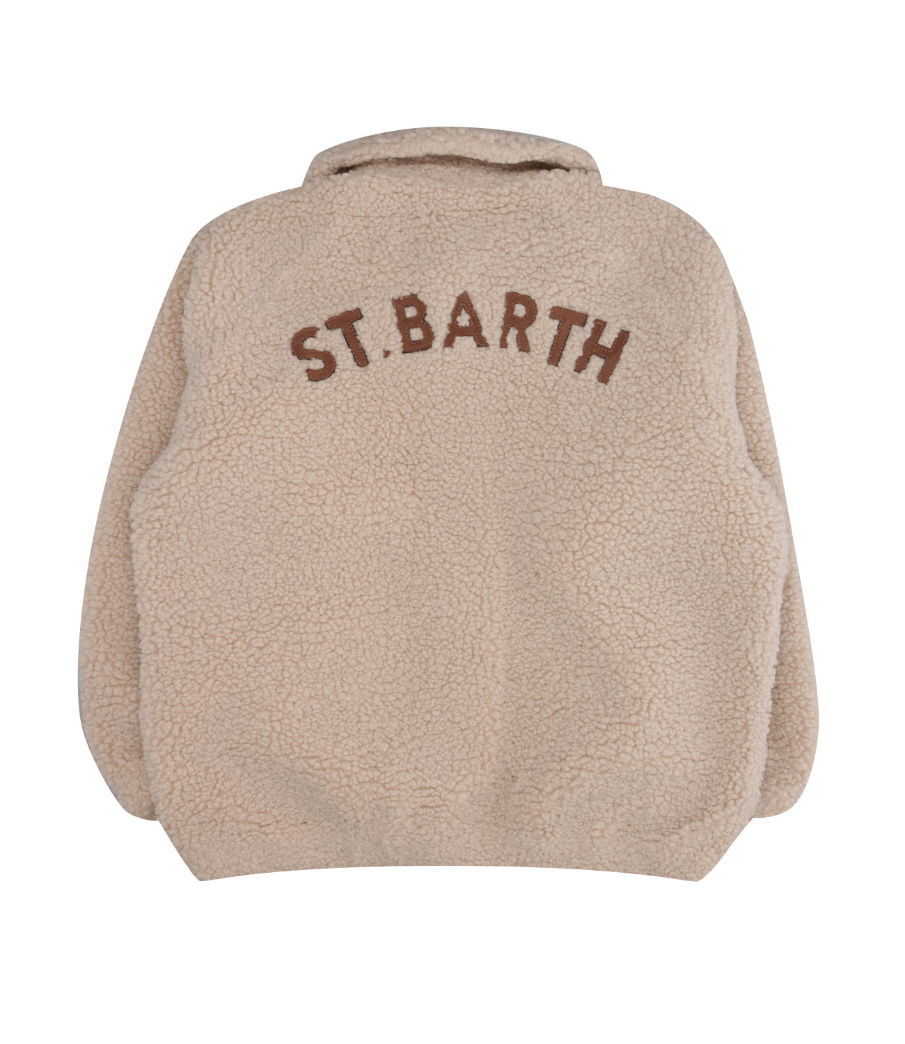 MC2 Saint Barth Kids | Giubbotto Abel Jr Teddy Ecru