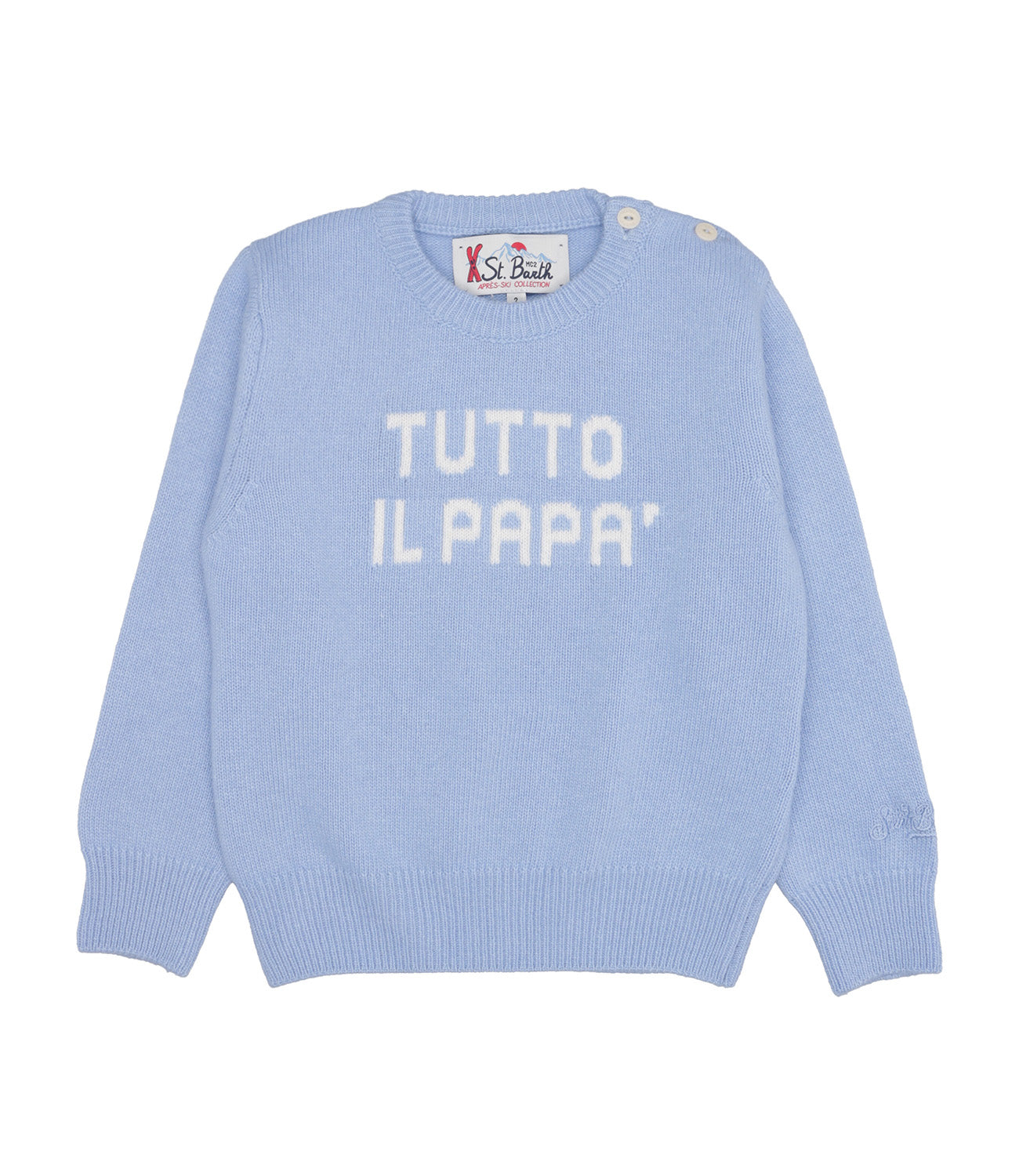 MC2 Saint Barth Kids | Maglia Douglas Celeste