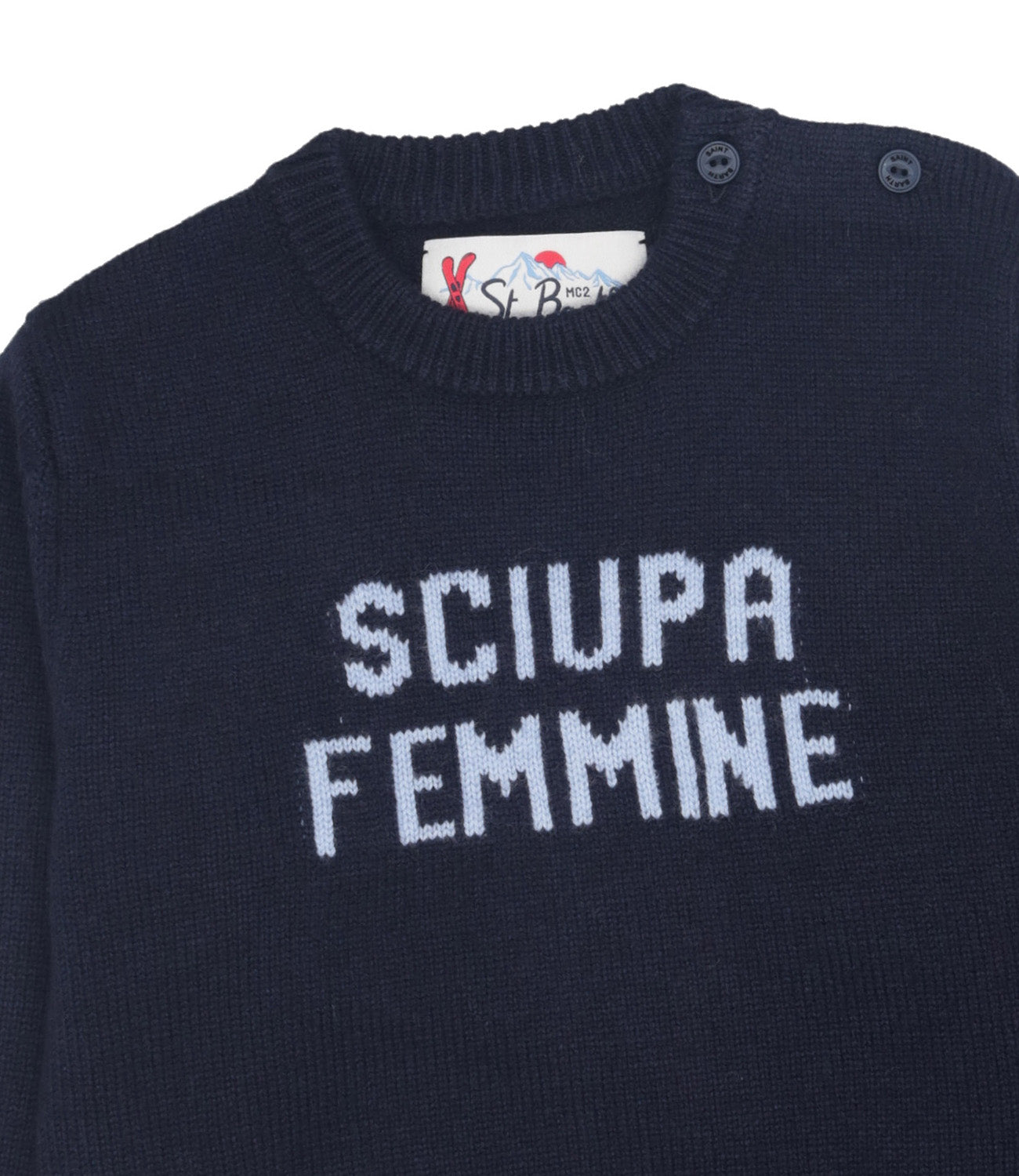 MC2 Saint Barth Kids | Maglia Douglas Blu navy