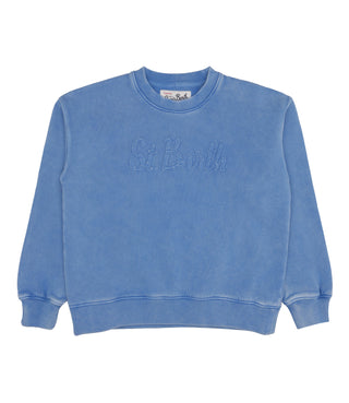 MC2 Saint Barth Kids | Felpa Harley Jr Azzurro
