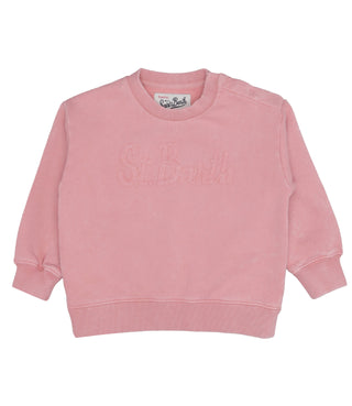 MC2 Saint Barth Kids | Felpa Harley Jr Rosa polvere