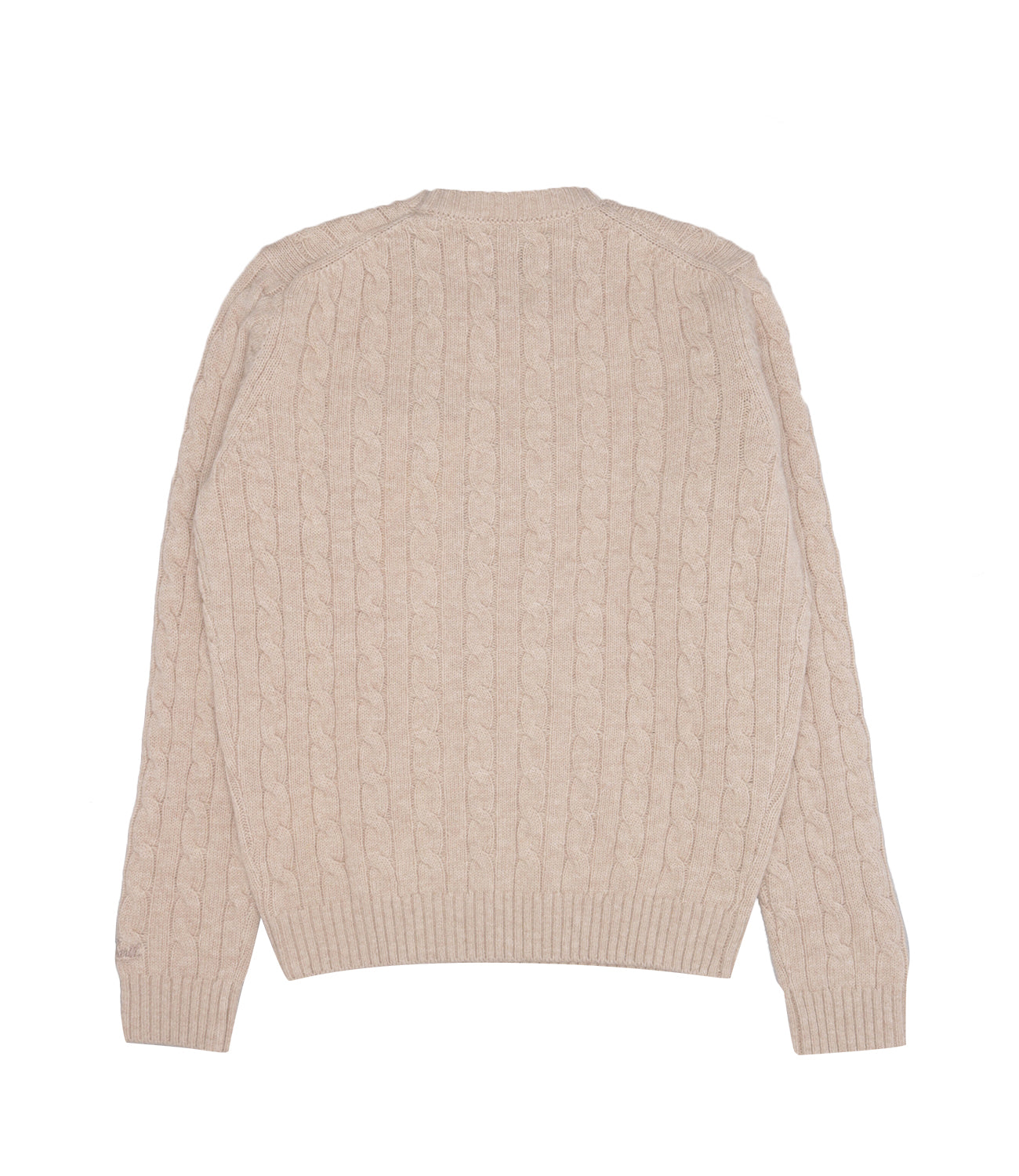 MC2 Saint Barth Kids | Maglia Nixon Braid Wool Beige