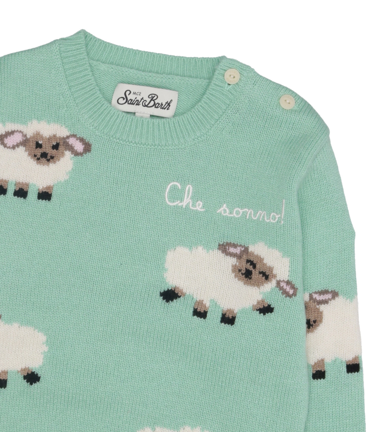 MC2 Saint Barth Kids | Maglia Princess P Salvia