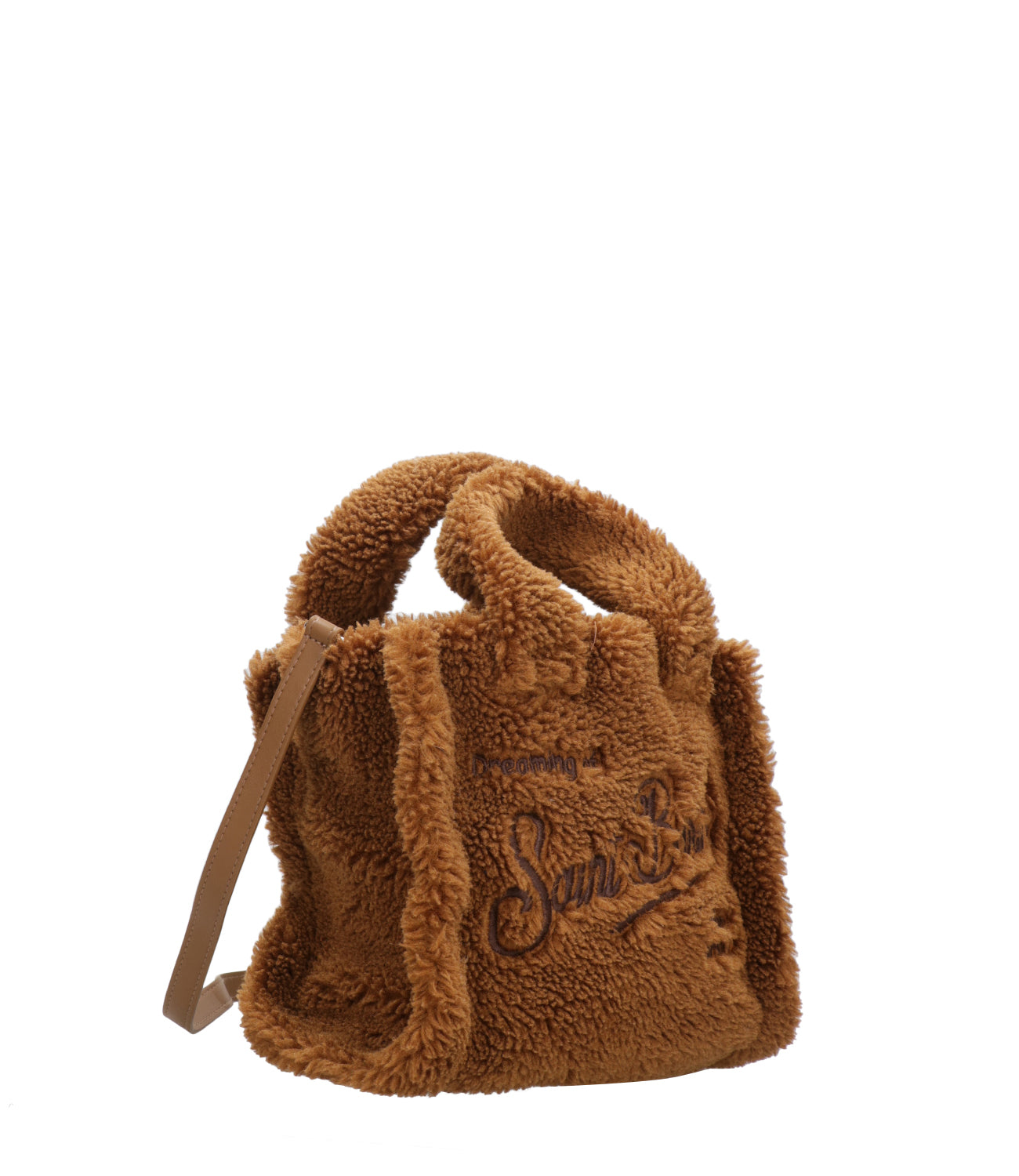 MC2 Saint Barth | Borsa a mano Vanity Mini Teddy Cioccolato