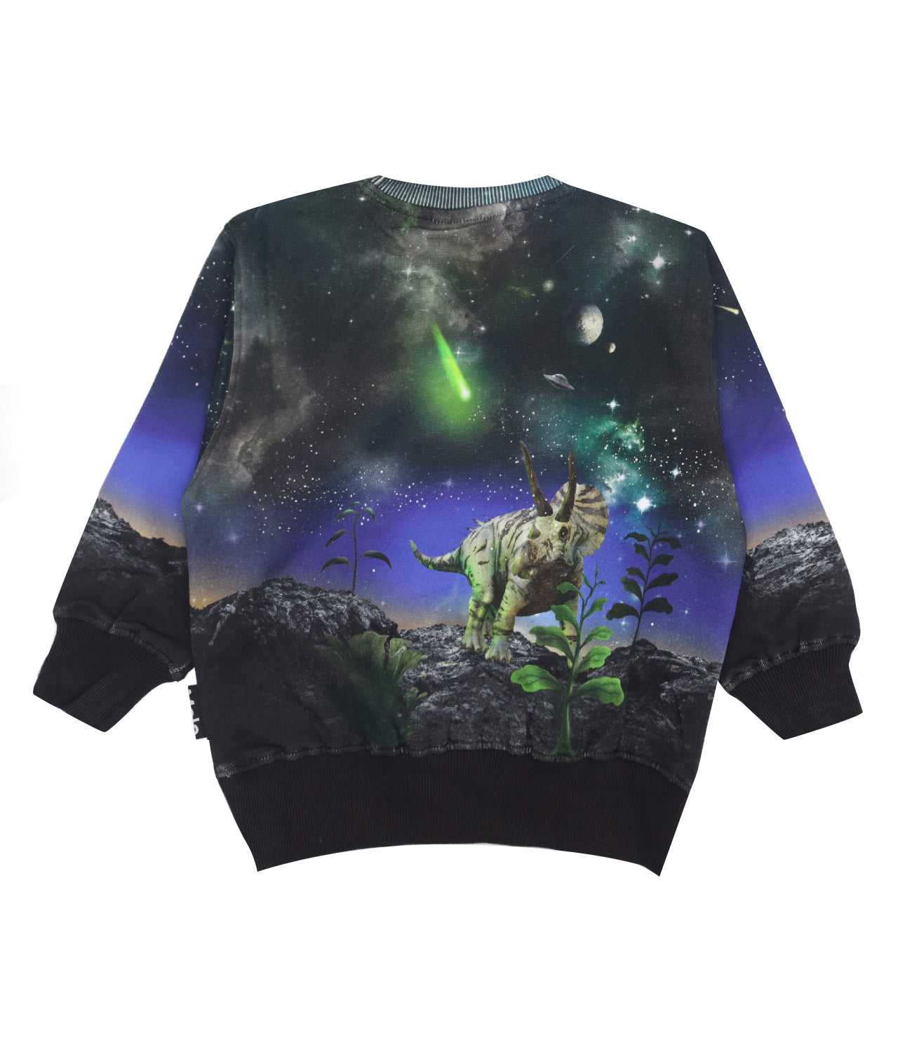 Molo | Felpa Nero e Bluette