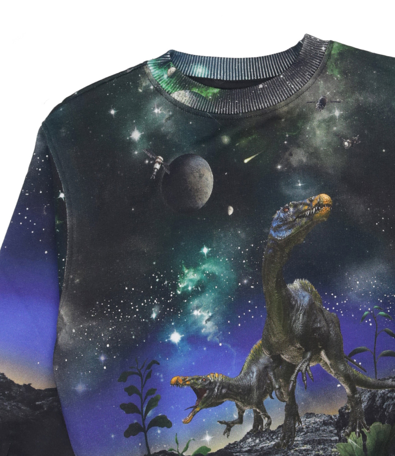 Molo | Felpa Nero e Bluette