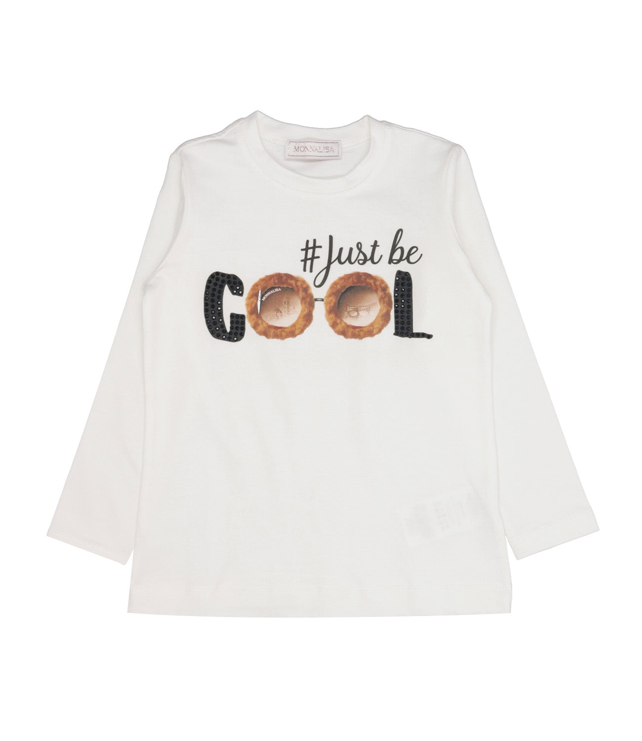 Monnalisa | T-Shirt Panna