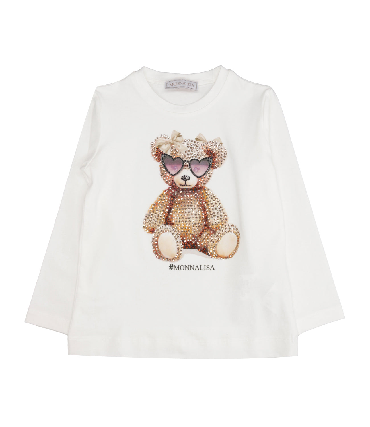 Monnalisa | T-Shirt Panna