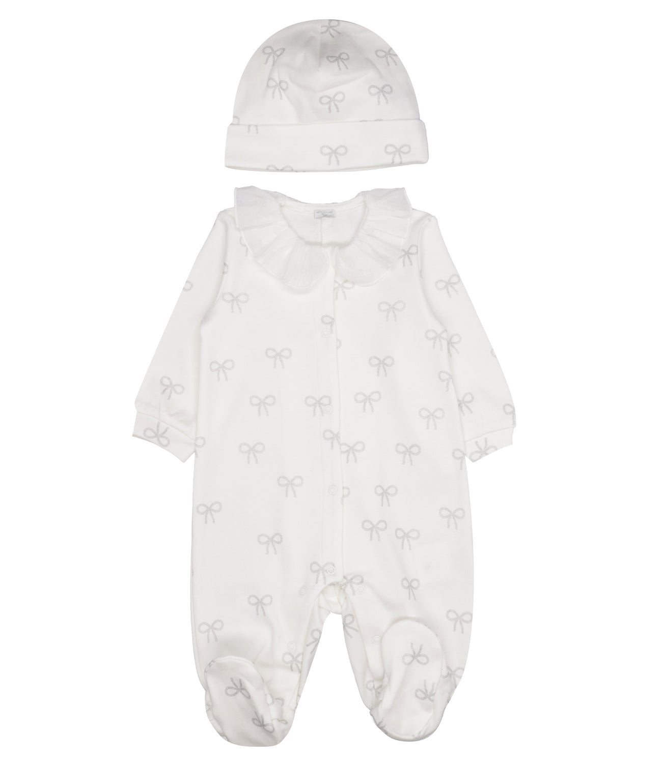 Monnalisa | Set Tutina Cappello Panna