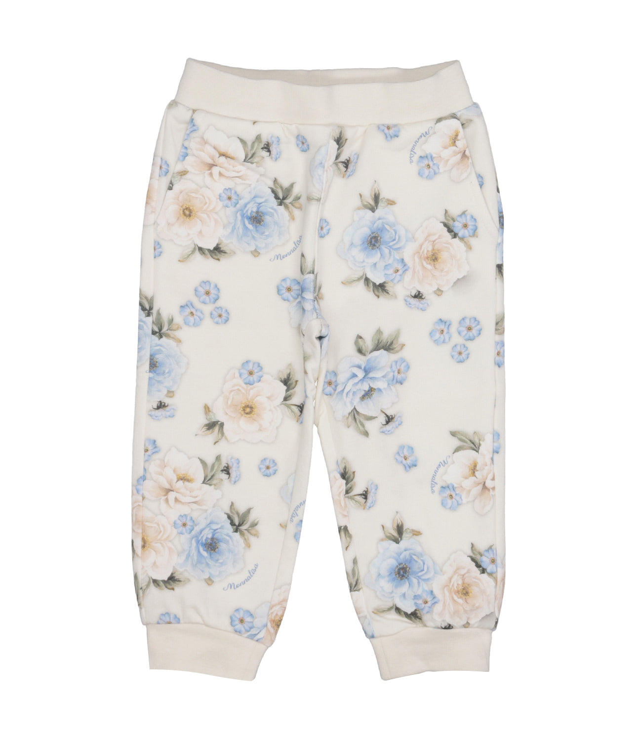 Monnalisa | Pantalone Ecru Celeste