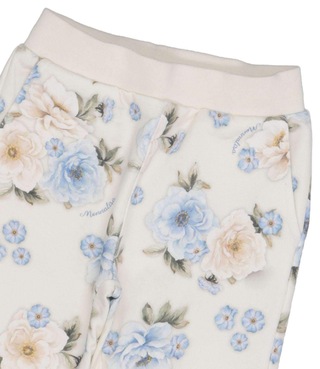 Monnalisa | Pantalone Ecru Celeste