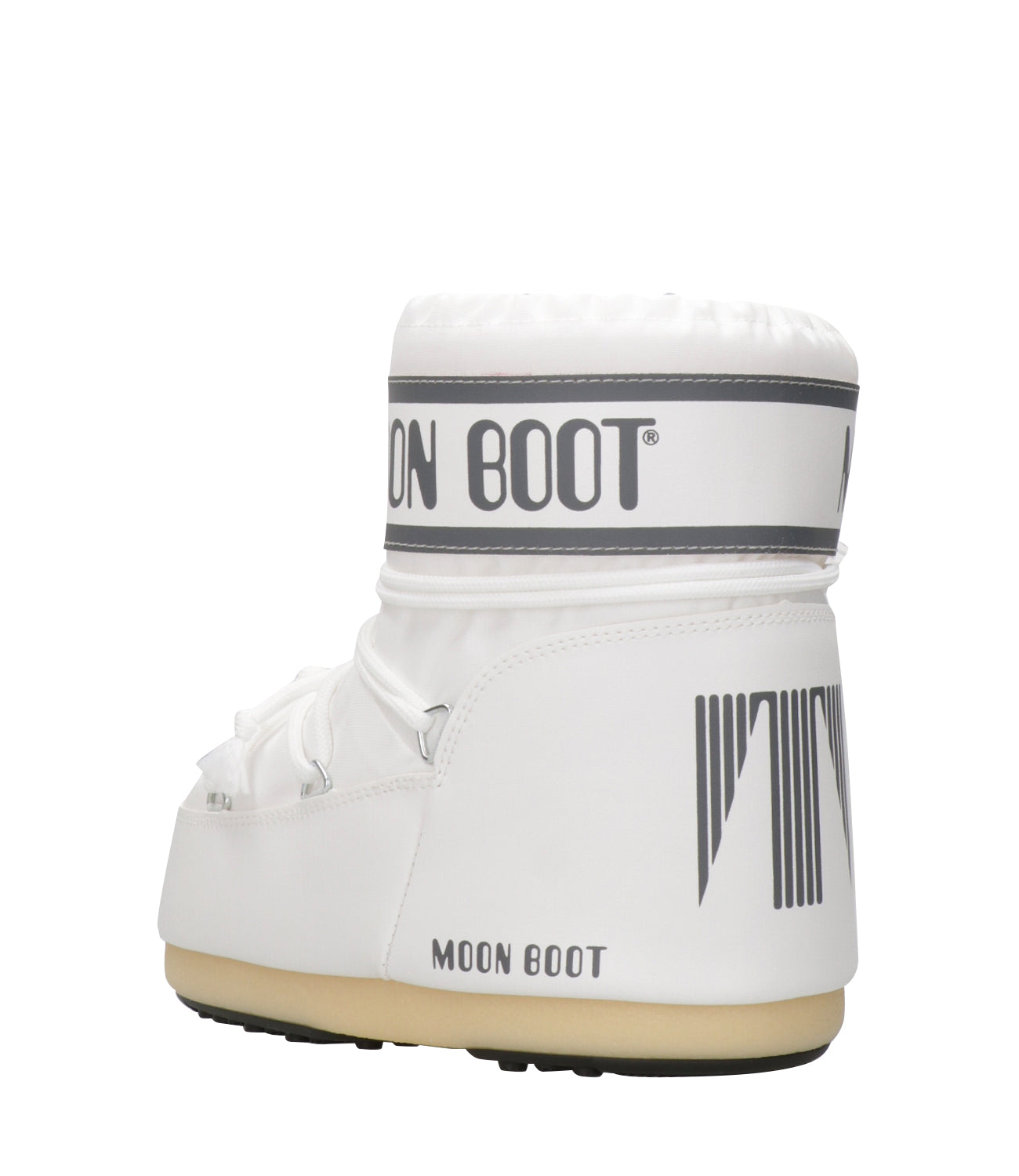 Moon Boot | Tronchetto Icon Low Nylon Bianco