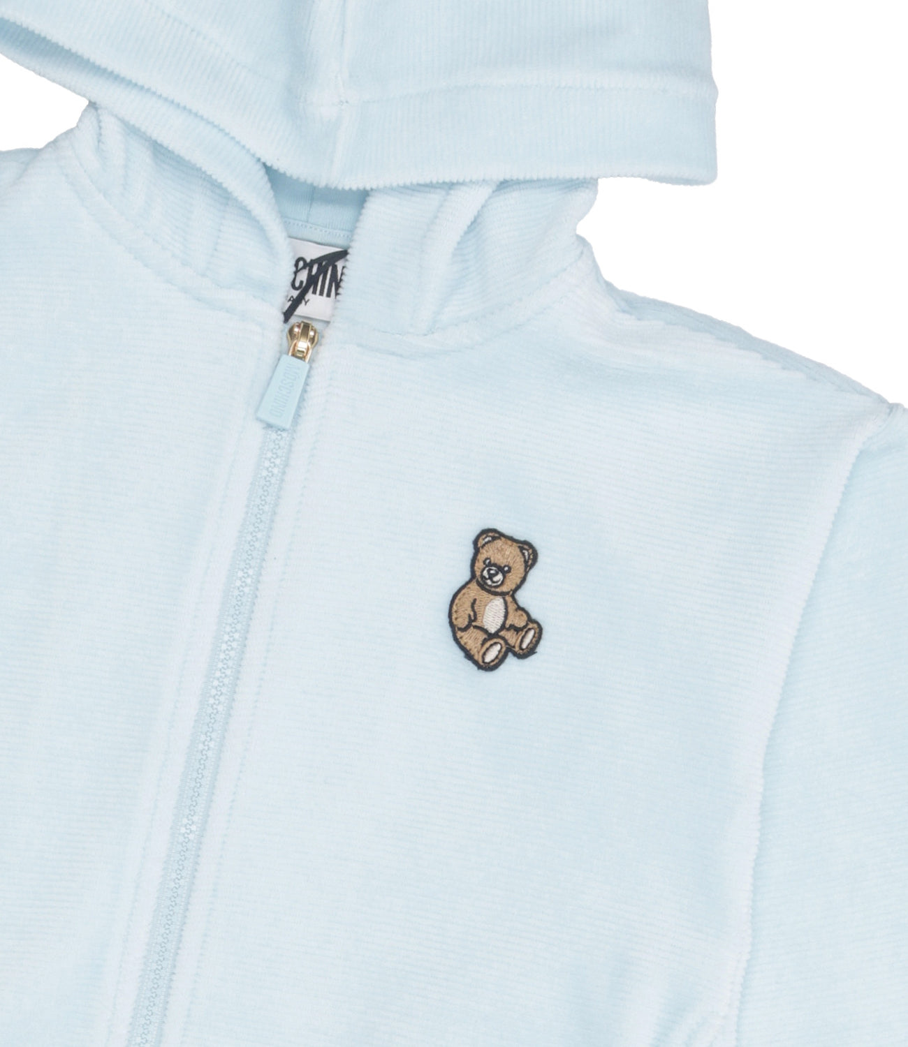 Moschino Baby | Set Felpa Pantalone Celeste
