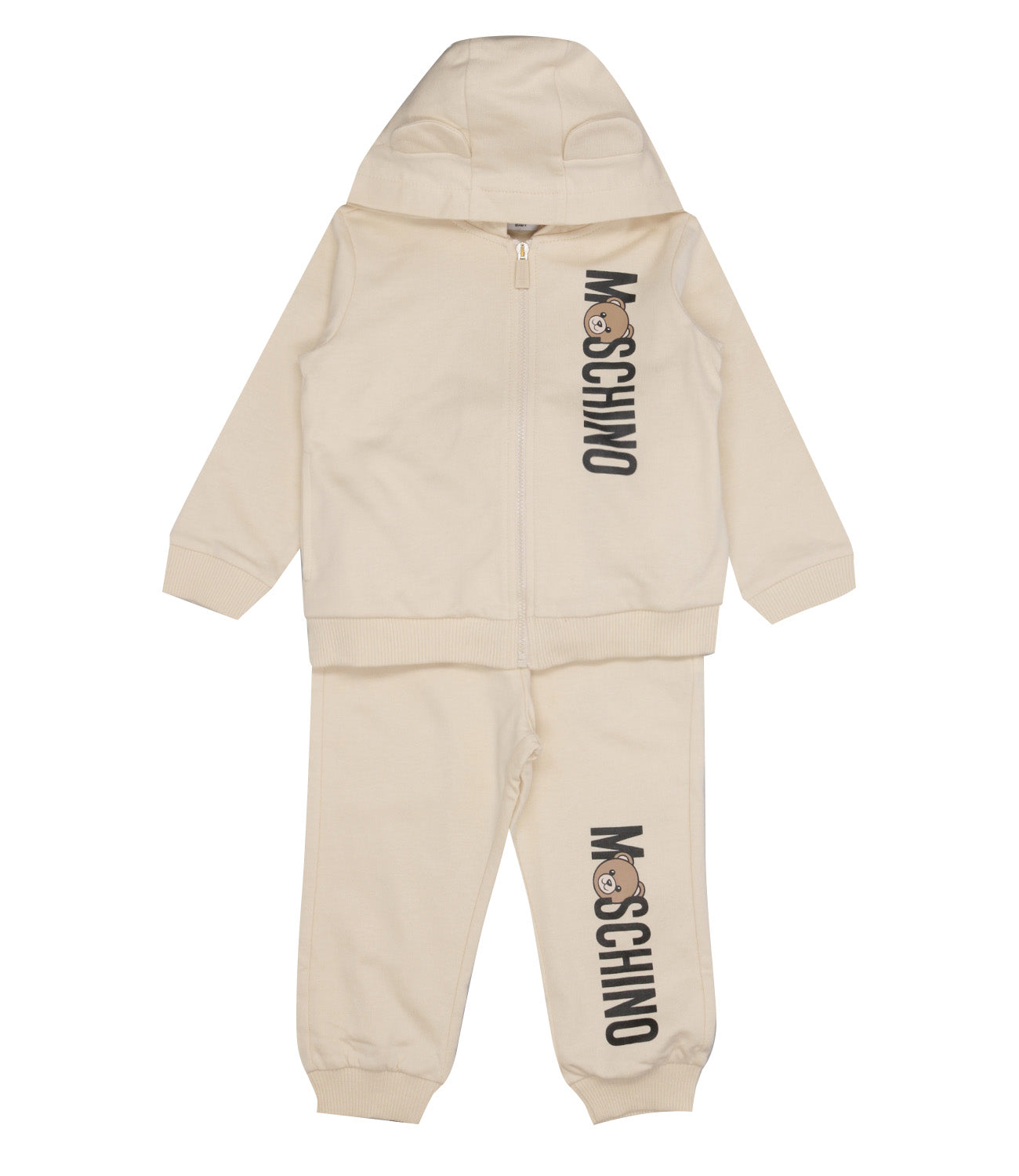 Moschino Baby | Set Felpa Pantalone Beige