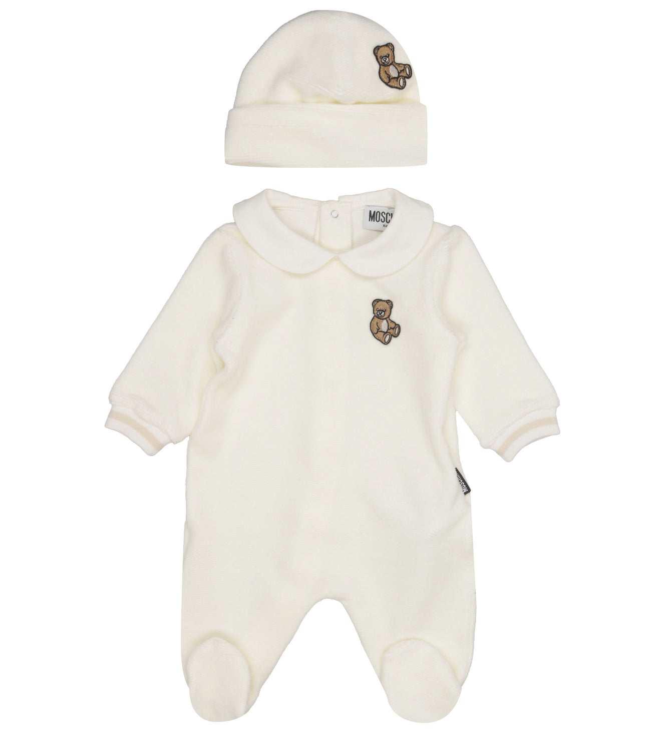 Moschino Baby | Set Tutina Cappello Bianco