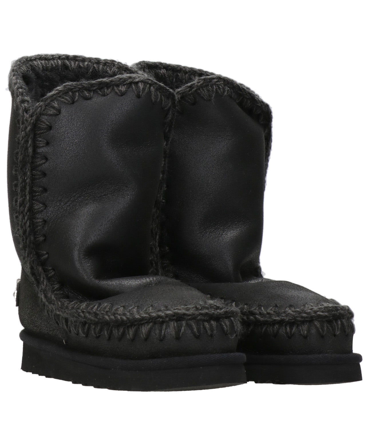 Mou | Tronchetto Eskimo 24 Rhinestones Logo Nero