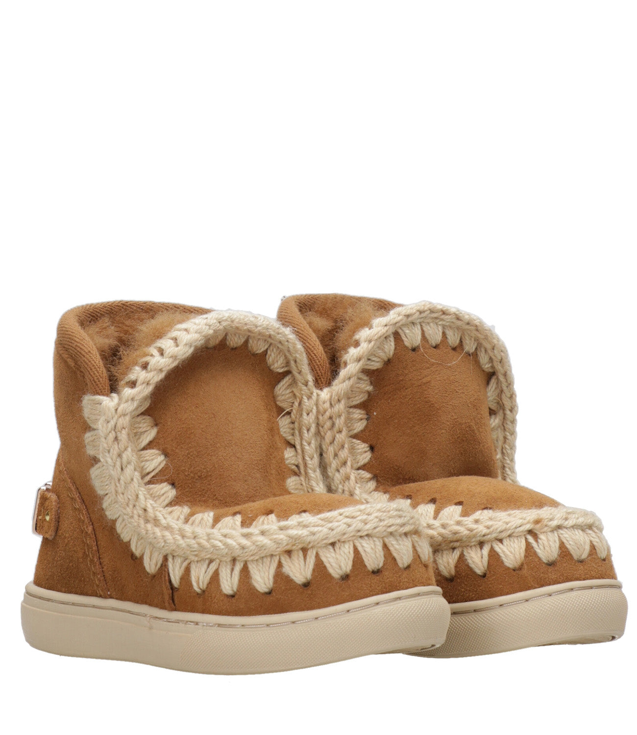 Mou Kids | Tronchetto Eskimo Sneaker Cognac