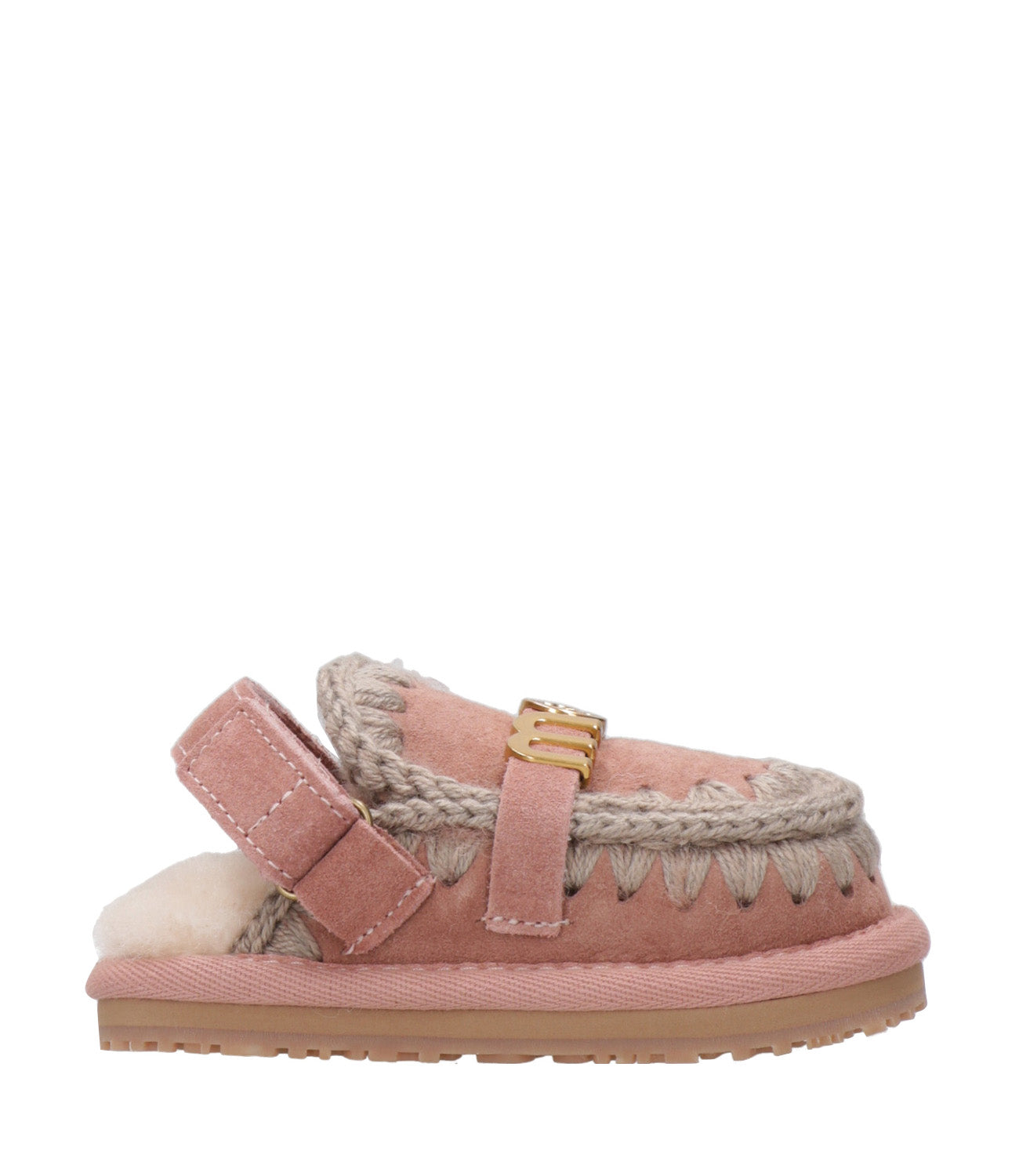 Mou Kids | Sabot Slipper with Back Strap Rosa